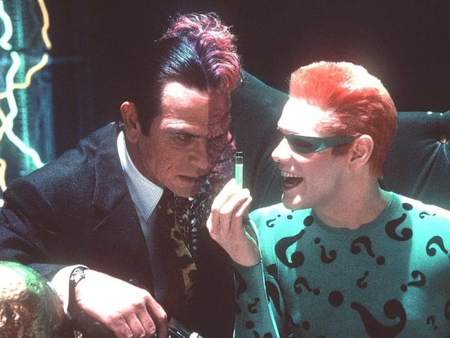 A stellar cast could not save this disaster of a Batman movie, as Batman Forever held an inconsistent tone, over the top acting and a huge lack of direction - even a solid performance from Val Kilmer couldn't save its panning from the critics.