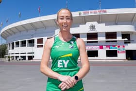 Ireland Captain Sarah Hawkshaw. Image: World Sport Pics
