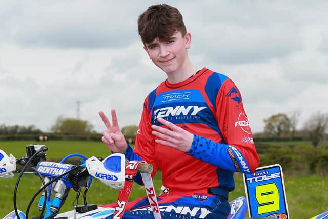 Coleraine’s Travis Toye has won all six Y3 quad races in this year's Ulster championship