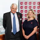DWF, the global provider of integrated legal and business services, is celebrating 10 years of its Belfast office, marking a decade of investment, growth and meaningful collaboration with clients and partners across Northern Ireland. Pictured during the anniversary celebrations are DWF co-founder Jim Davies, managing partner of DWF in Belfast Julie Galbraith and DWF CEO Matthew Doughty