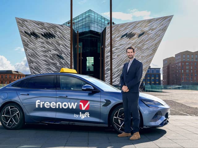 Danny O’Gorman, general manager for the UK and Ireland at Freenow by Lyft.