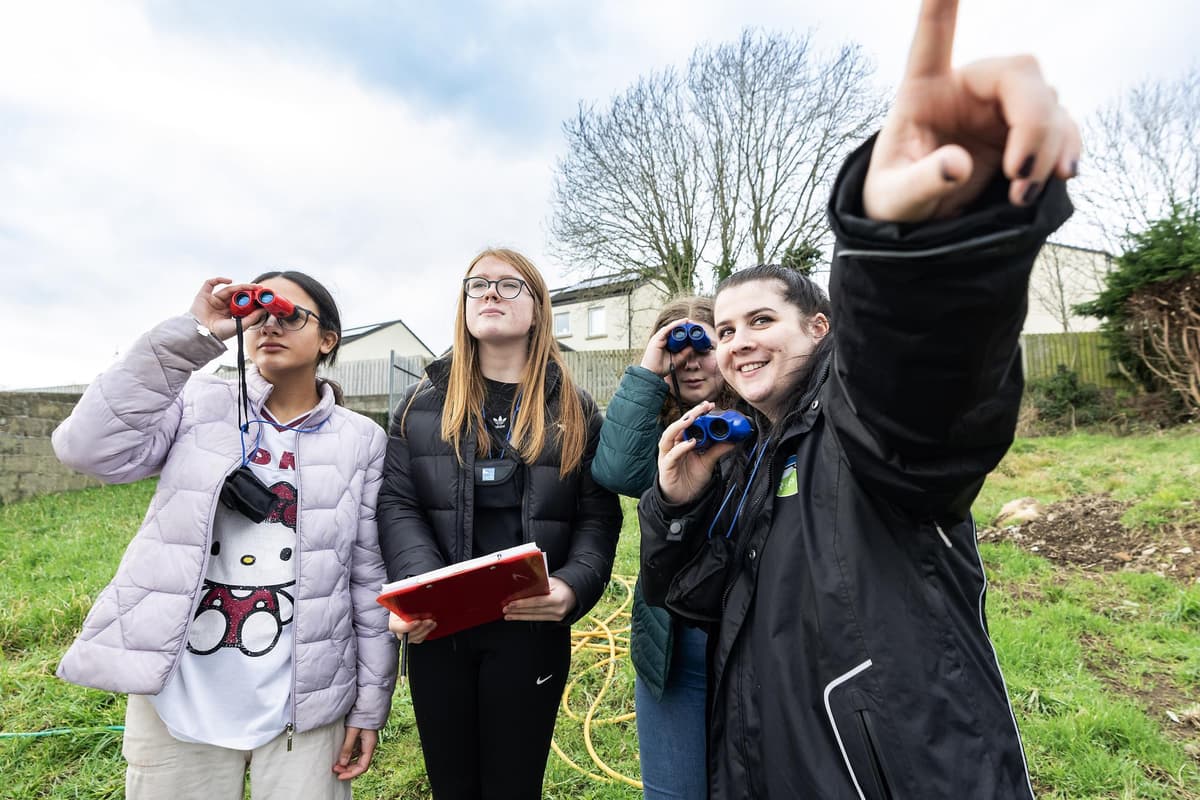 Christopher Goding Rspb Nurturing Nature's Future: RSPB NI Calls on Young Voices
