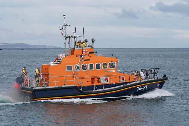 The Donaghadee RNLI relief lifeboat Macquarie: Image RNLI