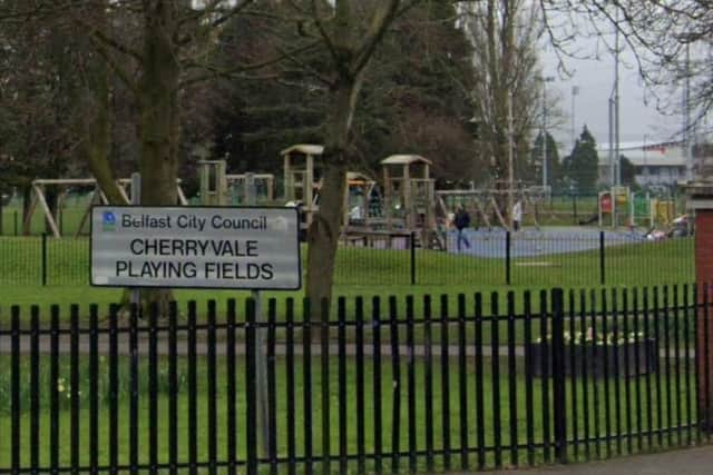 Cherryvale Playing Fields. Image from Google