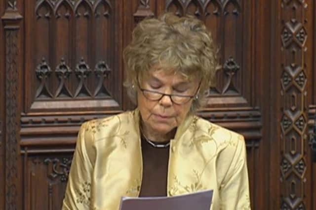 Baroness Kate Hoey tabled a motion of regret in relation to Windsor Framework regulations brought forward by the government