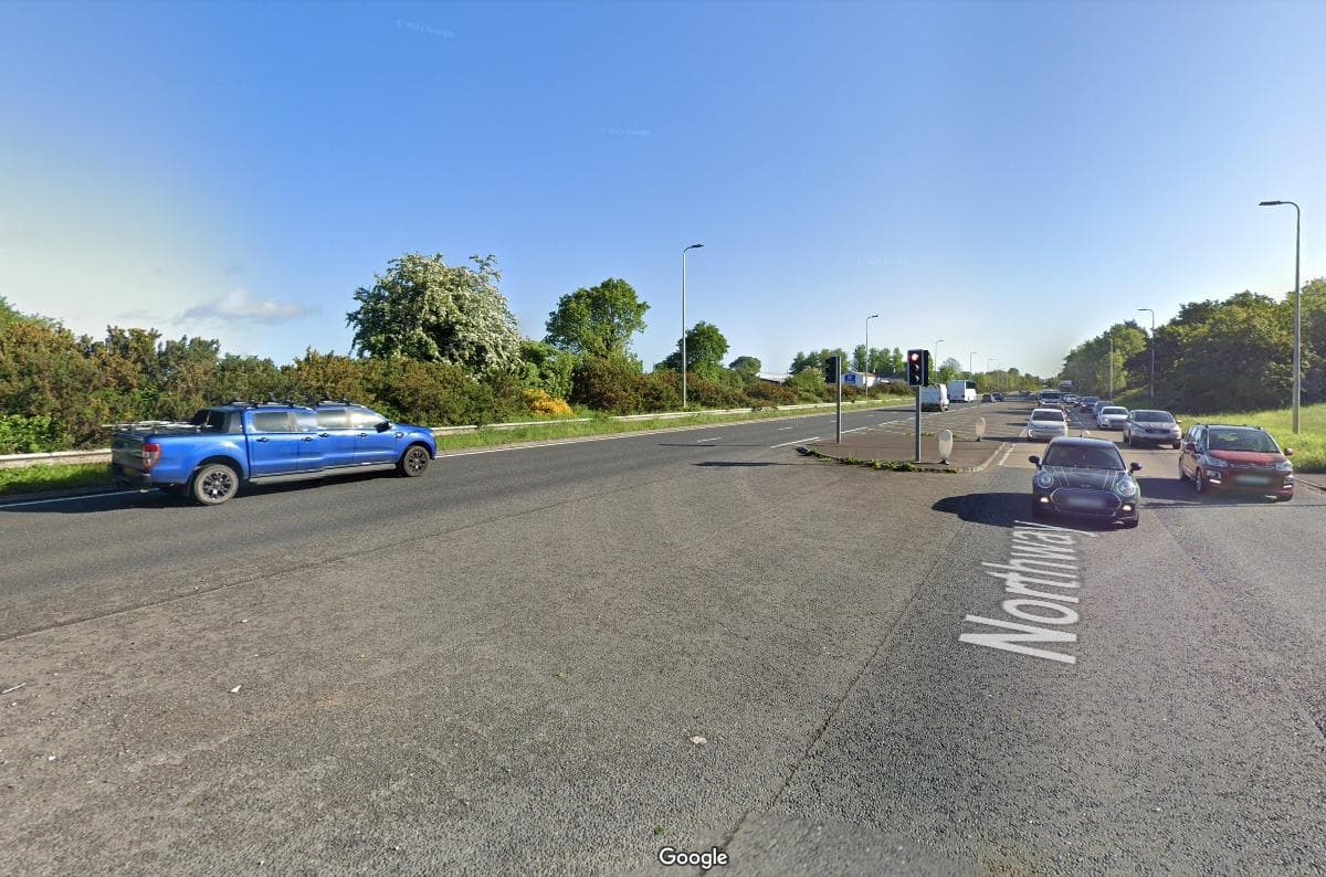 A motorcyclist has died following a road traffic collision on Sunday afternoon