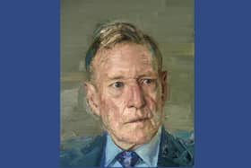 A portrait of the late Lord (David) Trimble by Colin Davidson, which was unveiled weeks before the former UUP leader's death in July 2022. The year before, Trimble wrote: "For the Ulster Unionist Party, of which I was then the leader, there were unpalatable compromises to swallow in 1998. Despite all these compromises, the majority of people in NI endorsed the agreement on the basis that NI’s constitutional position within the UK could not be changed"