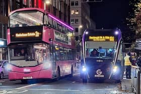 Translink have been slammed for suggesting Belfast Metro and Glider services should halt at 10pm, in the middle of a year-long pilot scheme experimenting with late-night public transport. Photo: TL9027