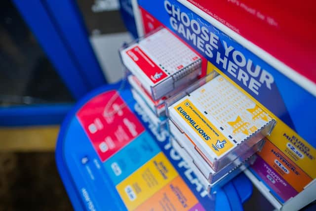 The winning Lotto ticket was bought in Co Armagh in the run-up to a draw on October 14th. Photo: Allwyn/PA Wire