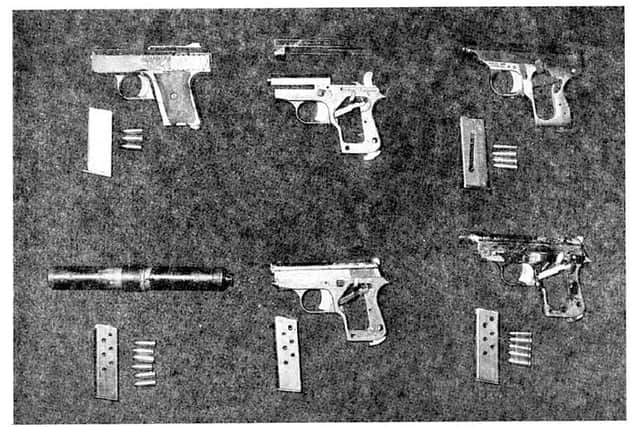 The guns smuggled into the Maze for use in the escape