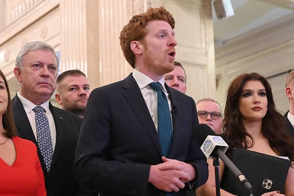 SDLP’s leader of the Opposition, Matthew O’Toole, said 100 days after the resumption of Stormont that it was now time for delivery in tackling deteriorating public services and financial challenges