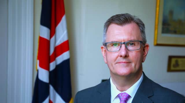 Sir Jeffrey Donaldson has defended his decision to return to Stormont