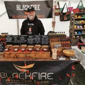 Sauce maker Tim McCarthy of Blackfire Sauces in Belfast– exporting spice to Europe