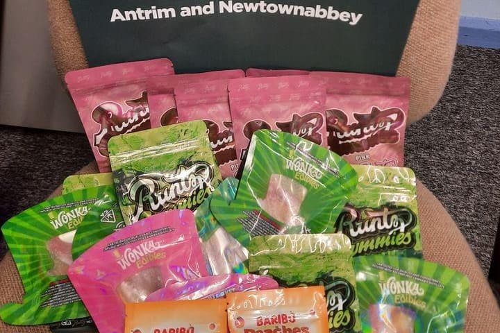 Parents warned that sweets containing cannabis have been seized during a vehicle search