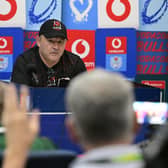 Ulster Head Coach Richie Murphy during a press conference after the United Rugby Championship match against the Bulls