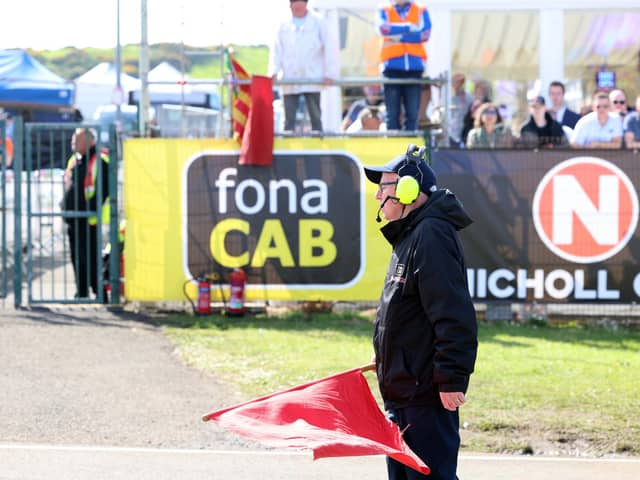 An update has been provided after three red flag incidents at the North West 200 on Thursday (file picture)