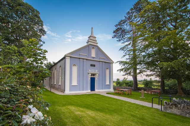 The Quarry Hill Church in Strangford has five bedrooms and five bathrooms