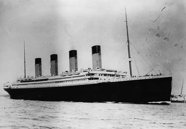 More than 1,500 passengers and crew died when the Titanic struck an iceberg on the evening of April 14, 1912 and sank the following day