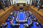 Cross-community voting in the Northern Ireland Assembly didn't apply for Tuesday's landmark vote on the Windsor Framework