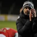 Larne manager Tiernan Lynch. PIC: INPHO Brian Little