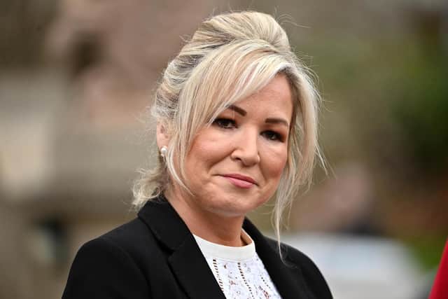 First Minister Michelle O’Neill is to attend a PSNI graduation ceremony on Friday. This will be the first time that Sinn Fein will attend such a ceremony in the service’s history. Photo: Oliver McVeigh/PA Wire
