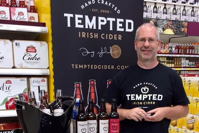 Davy Uprichard, founder of Tempted Cider