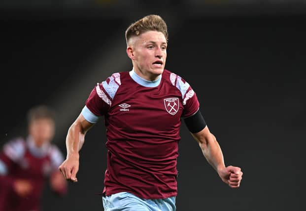 Northern Ireland teenager Callum Marshall has signed his first professional contract with West Ham United. (Photo by Shaun Botterill/Getty Images)