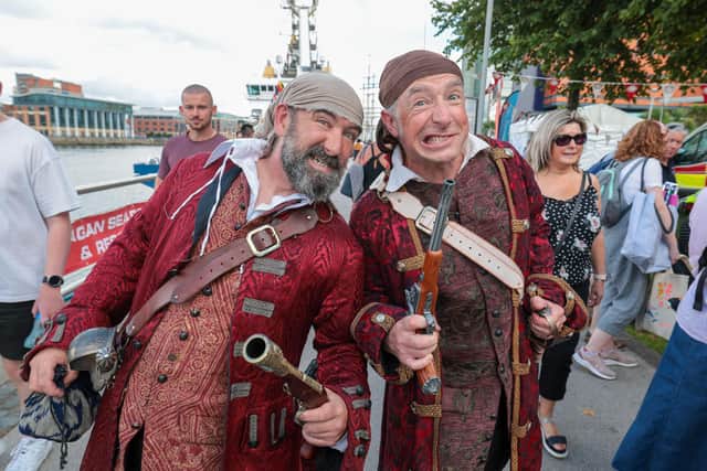 Belfast Maritime Festival on the Maritime Mile over the 9 and 10 September 2023. Photo: Matt Mackey/PressEye