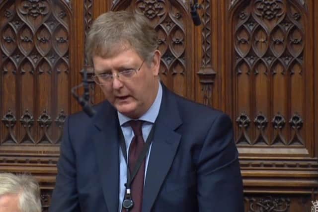 Lord Jonathan Caine spoke for the government during the debate in the House of Lords today.