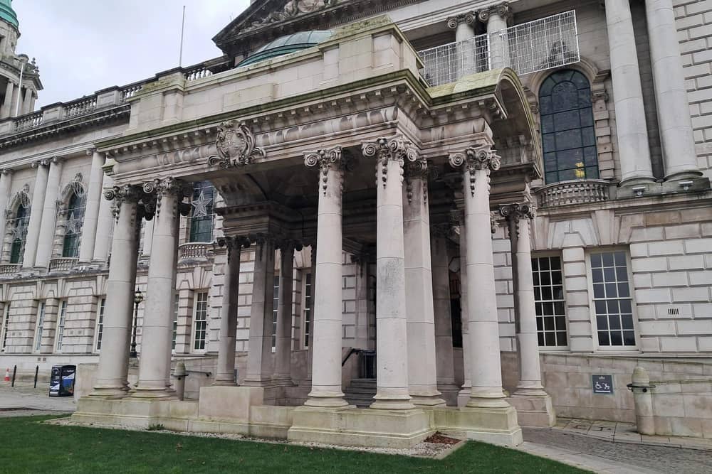 Belfast City Hall is to be lit in green in support of International Safe Abortion Day towards the end of this month, in a decision that split the council and sparked outrage from pro-life campaigners. Photo: Iain Gray/News Letter