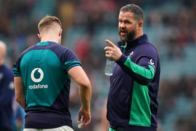 Ireland head coach Andy Farrell has picked the same line-up for Saturday's Six Nations decider against Scotland