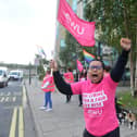 BT staff have been striking on selected days since the end of July