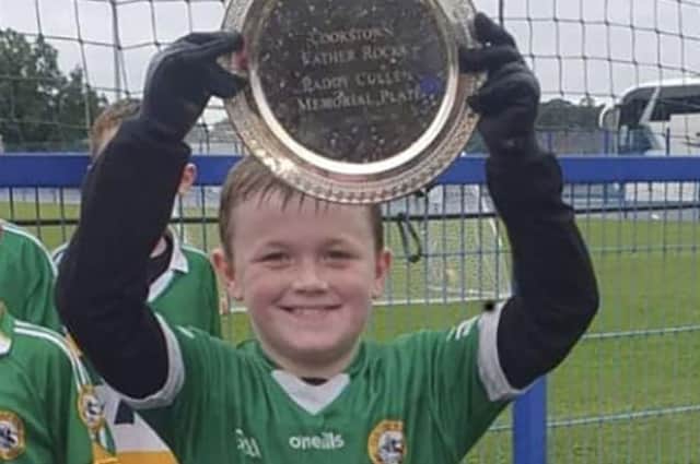 Ronan Wilson aged nine from Kildress,County Tyrone, who died after a hit-and-run incident in County Donegal on Saturday night.