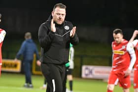 Cliftonville interim manager Declan O'Hara will hope to guide the Reds to European football next season