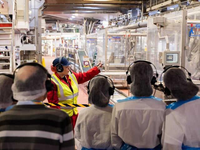 The tours give visitors an up-close view of the production process, taking them on a journey from the field to the packet, showcasing the care and attention that goes into every batch of crisps. The guides bring the history of Tayto – and the magic of the crisps themselves – to life