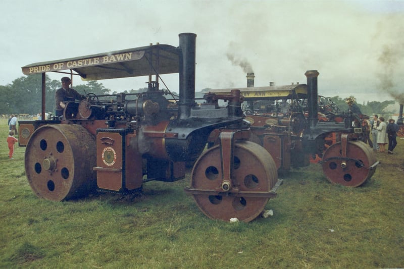 Shanes Castle Steam engine rally from 1970s
