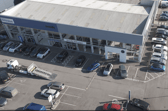Donnelly Group, Northern Ireland’s largest privately owned vehicle retailer, is expanding its BYD network. Pictured is aerial view of the area where Donnelly Group’s new BYD showroom will be located in Enniskillen