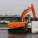 Maintenance and pre-enabling works at Casement Park.