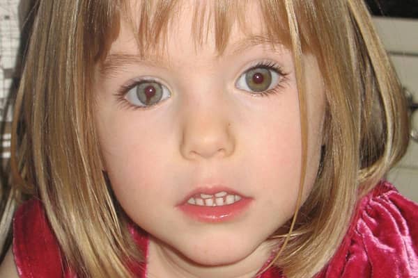 Madeleine McCann who disappeared from a holiday flat in Portugal seventeen years ago