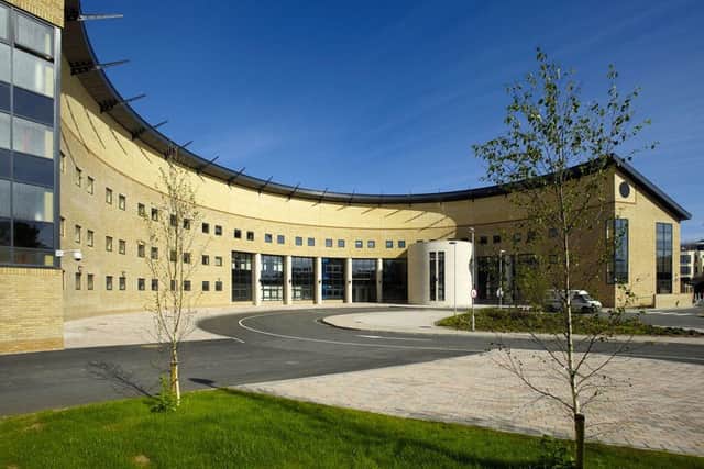 The incident, involving uniformed Bangor Academy pupils, took place outside of school hours in a car park a short distance from its grounds.