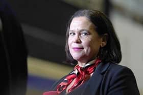 Sinn Fein president Mary Lou McDonald paid tribute to IRA bomber Bik McFarlane on the first anniversary of his death