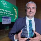 Dr Simon Doherty was given the honour, in recognition of his dedication and contribution to his field, at the awards which were hosted by the World Veterinary Association (WVA) in Cape Town, South Africa earlier this month