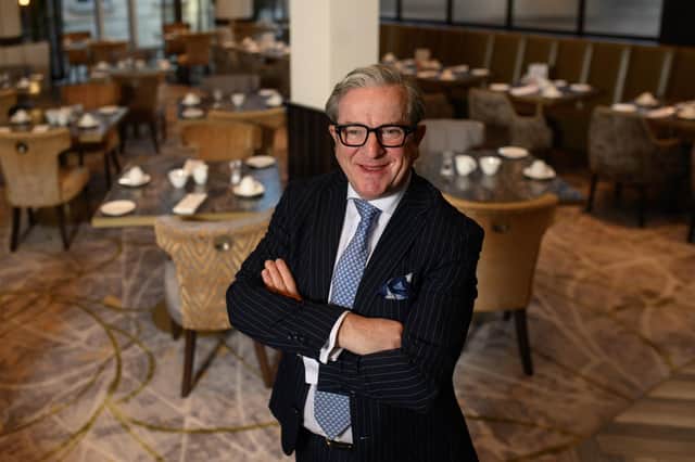 Hastings Hotels managing director James McGinn has been named as one of the top 25 hoteliers in the UK