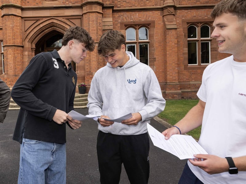 Campbell College celebrates GCSE results