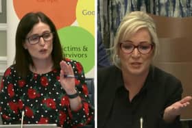 The TUV is seeking the release of contemporaneous notes of a private meeting between Paula Bradshaw and Michelle O'Neill.