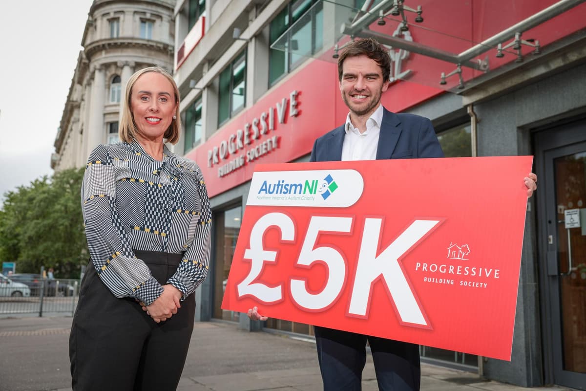 Progressive House Structure Progressive Building Society raises £5,000 for Autism NI through AGM ...