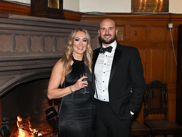 Janine and Chris McNally at the OC Ball organised by the Old Campbellian Society.