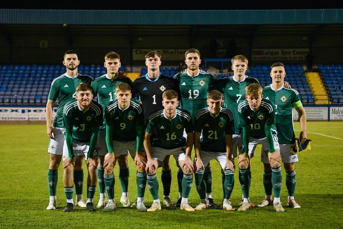 Tommy Wright's Northern Ireland players hit by late goal in Lurgan against Serbia