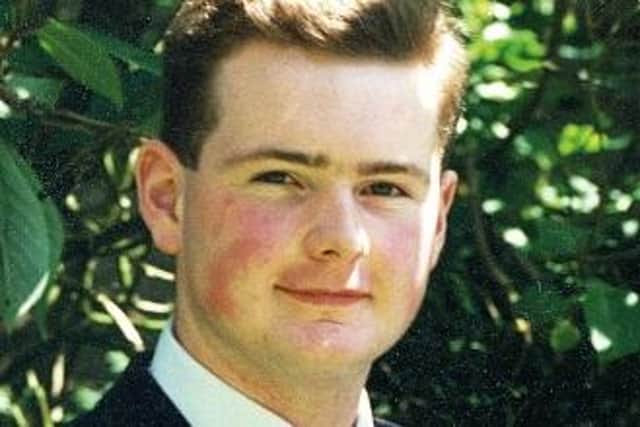 Undated handout file photo issued by the Police Service of Northern Ireland (PSNI) of Constable Michael Ferguson, 21, who was shot by an IRA gunman 30 years ago. The brother of the RUC constable has said he will never stop fighting for justice.
