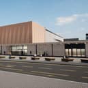 Artist’s impression of the new security terminal at Belfast International, due to open in Summer 2024
